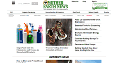 Desktop Screenshot of motherearthnews.com